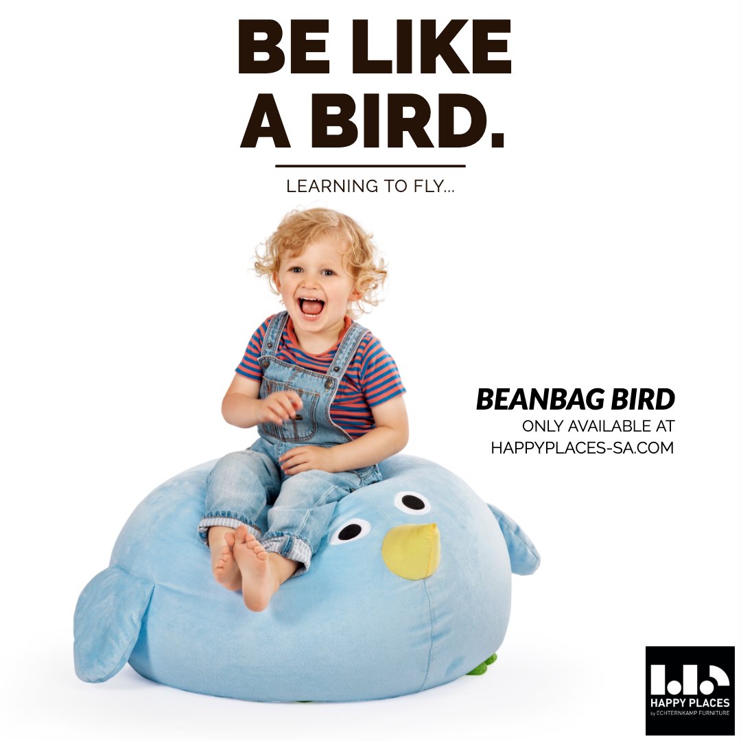 BEANBAG KIDDING BIRD - Happy Places Furniture